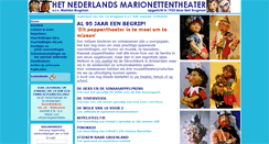 Desktop Screenshot of nederlandsmarionettentheater.nl